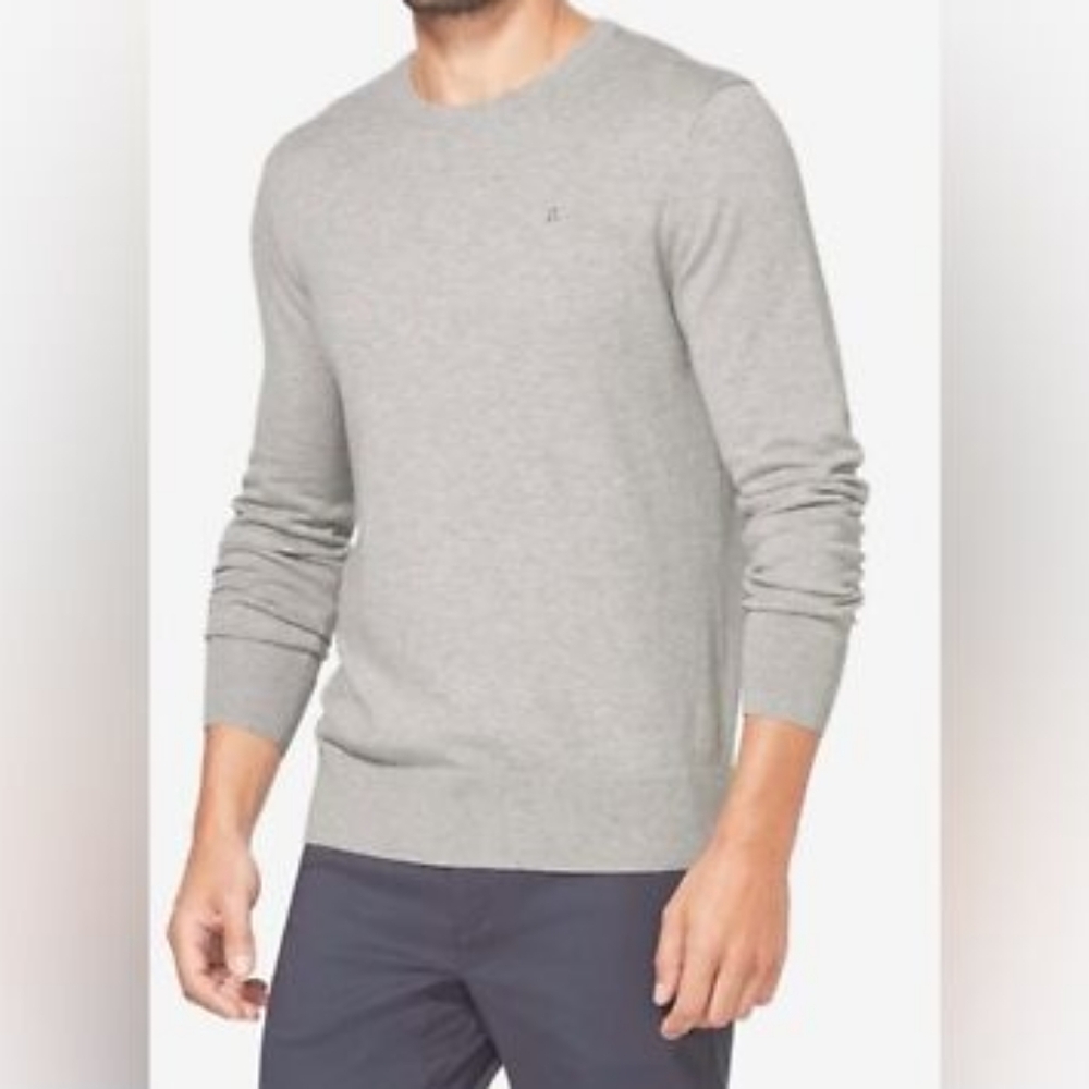 Tommy John Second Skin Crewneck Sweater Cotton Modal Blend Lightweight